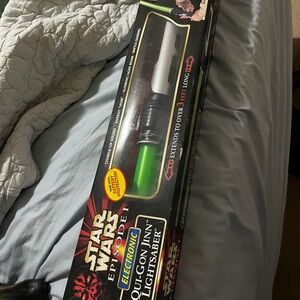 Star Wars Episode I Green Lightsaber Toy